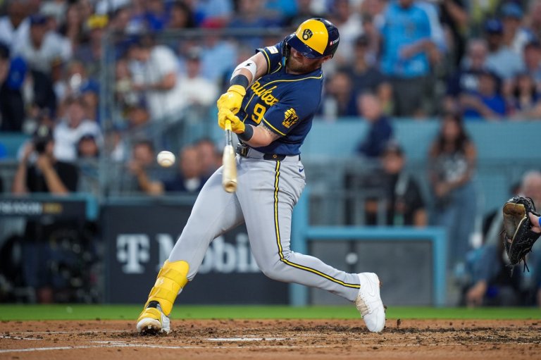 Brewers slugger Jake Bauers wins NLCS MVP award against hometown Dodgers | iNFOnews.ca