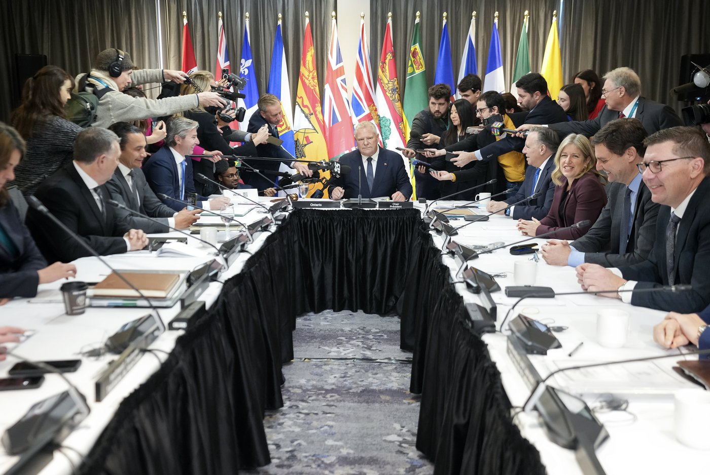 Premiers united in fight against threatened tariffs despite 'chaos' in Ottawa: Ford | iNFOnews.ca Premiers united in fight against threatened tariffs despite 'chaos' in Ottawa: Ford | iNFOnews.ca