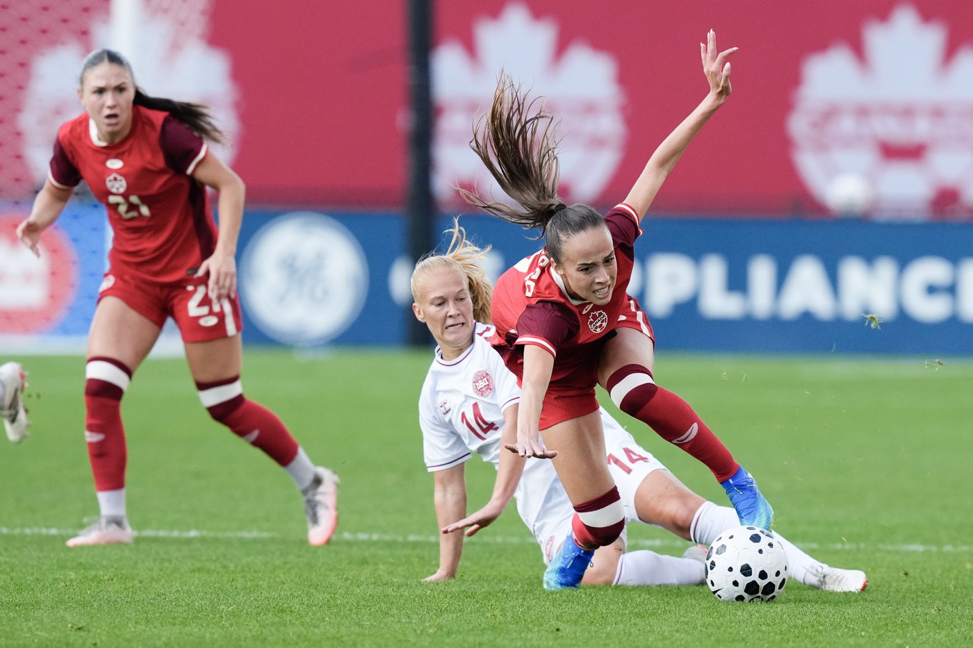 Canada drops 4-3 decision to Denmark in women's soccer friendly in Toronto | iNFOnews.ca Canada drops 4-3 decision to Denmark in women's soccer friendly in Toronto | iNFOnews.ca