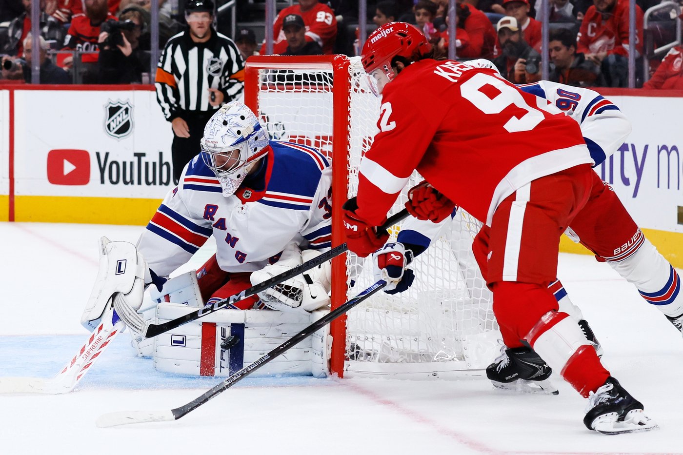 Dylan Garand makes 22 saves for 1st career shutout as Rangers beat Red Wings 2-0 | iNFOnews.ca Dylan Garand makes 22 saves for 1st career shutout as Rangers beat Red Wings 2-0 | iNFOnews.ca