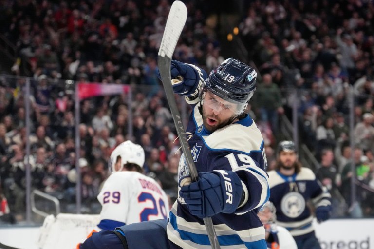Blue Jackets beat Panthers 4-2 in latest blow to 2-time defending champ's playoff hopes | iNFOnews.ca