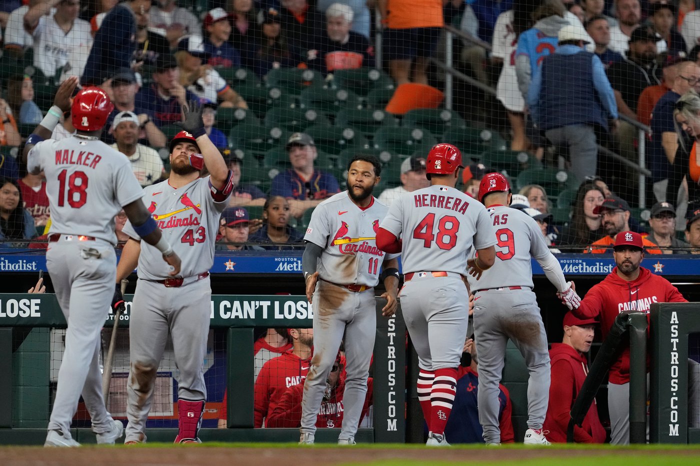 Cardinals top Astros 7-5 in 10 innings to extend win streak to 5 games | iNFOnews.ca Cardinals top Astros 7-5 in 10 innings to extend win streak to 5 games | iNFOnews.ca