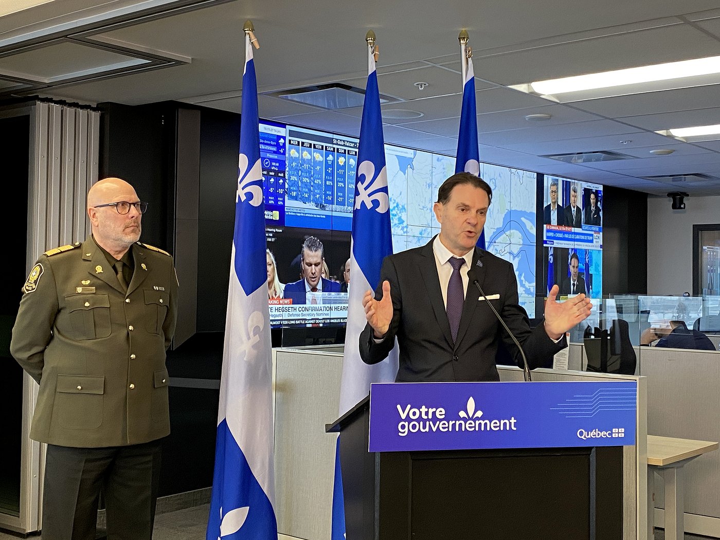 In response to Trump threat, Quebec ready to deploy another 300 officers at border | iNFOnews.ca