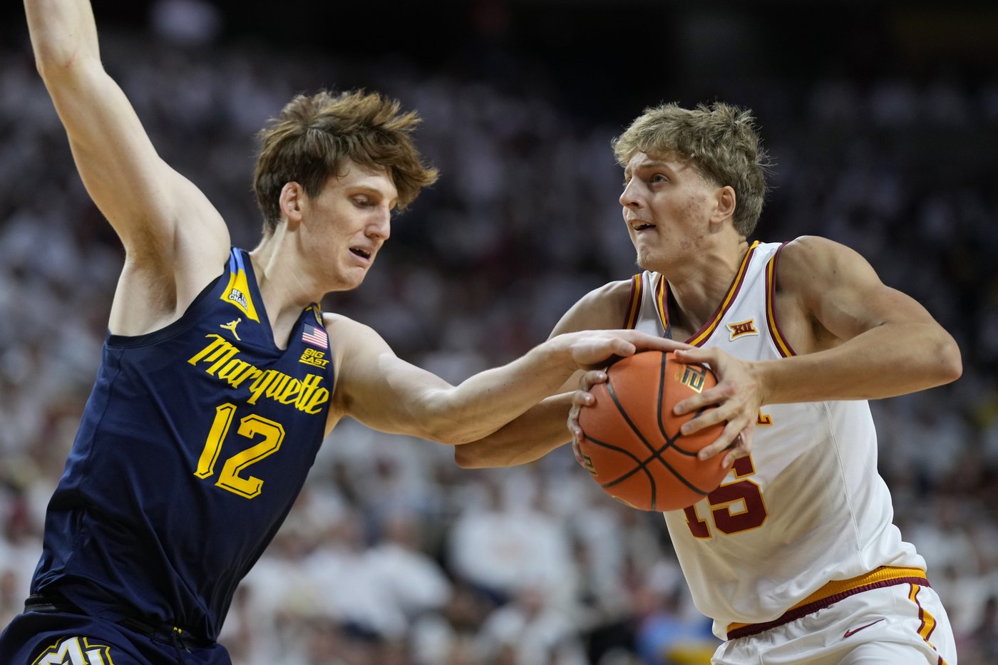 Keshon Gilbert scores 24 points to lead No. 6 Iowa State past No. 5 Marquette 81-70 | iNFOnews.ca