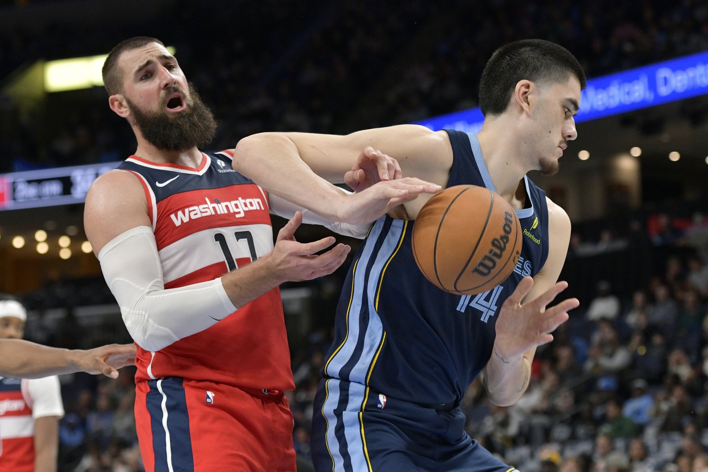 Jackson scores 39 points, Pippen has triple-double as Grizzlies beat Wizards 128-104 | iNFOnews.ca