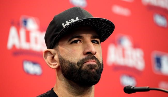 Bautista says he is OK with being the villain if it helps the Blue Jays win | iNFOnews.ca CP2049514797