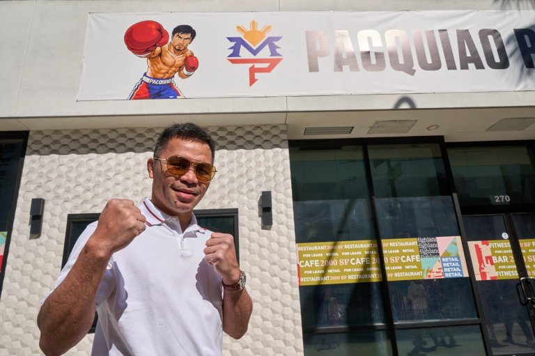 Manny Pacquiao takes over Floyd Mayweather's old gym amid rematch tension between the boxing rivals | iNFOnews.ca