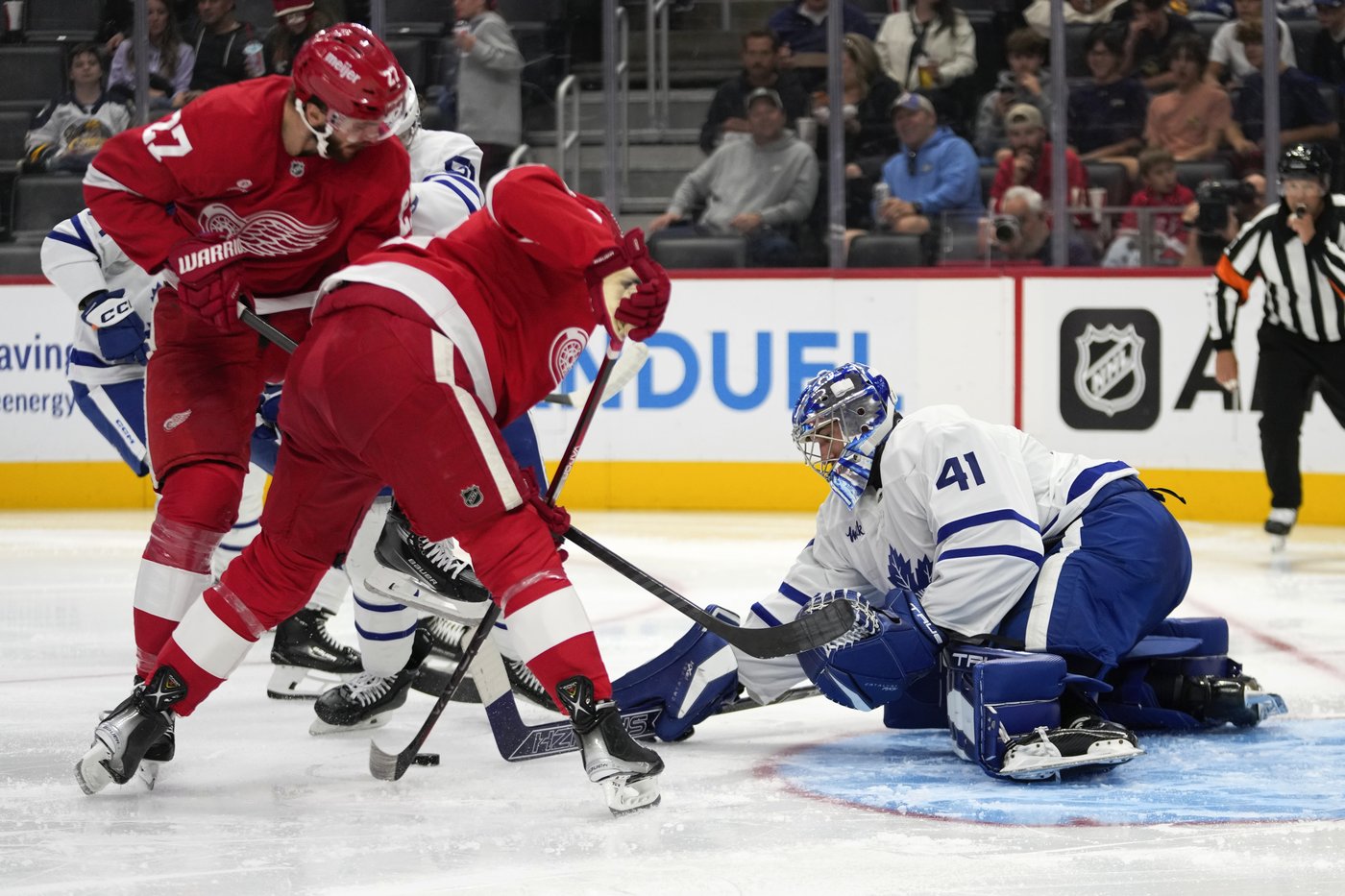 Robertson leads Maple Leafs past Red Wings 2-0 in pre-season action | iNFOnews.ca