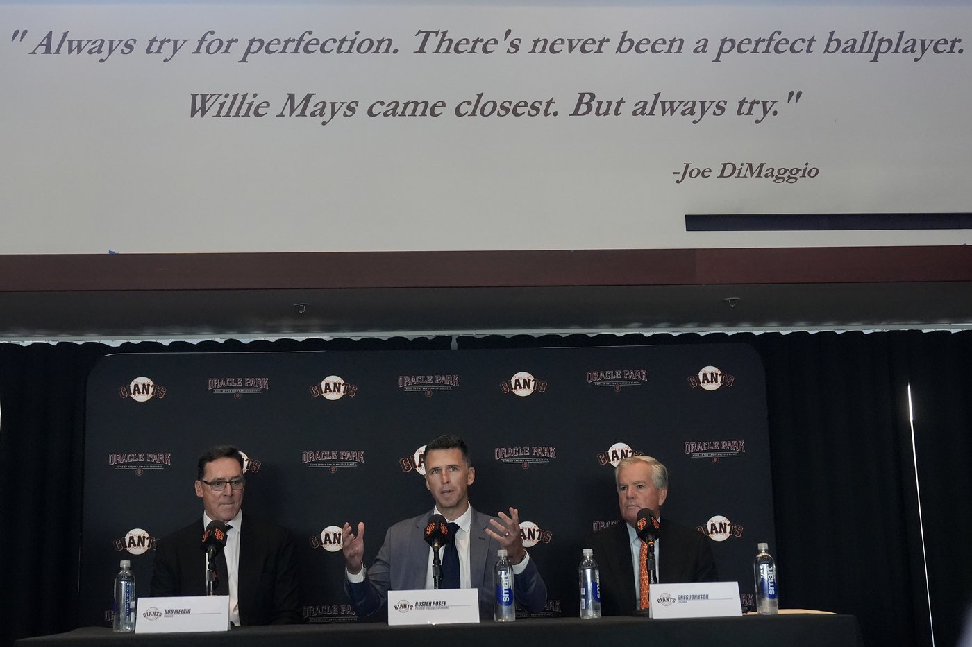 In new role, former catcher Buster Posey plans to bring Giants back to respectability, winning | iNFOnews.ca