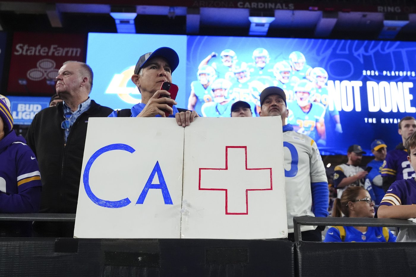 Rams host wild-card playoff game nearly 400 miles east of LA because of wildfires | iNFOnews.ca Rams host wild-card playoff game nearly 400 miles east of LA because of wildfires | iNFOnews.ca