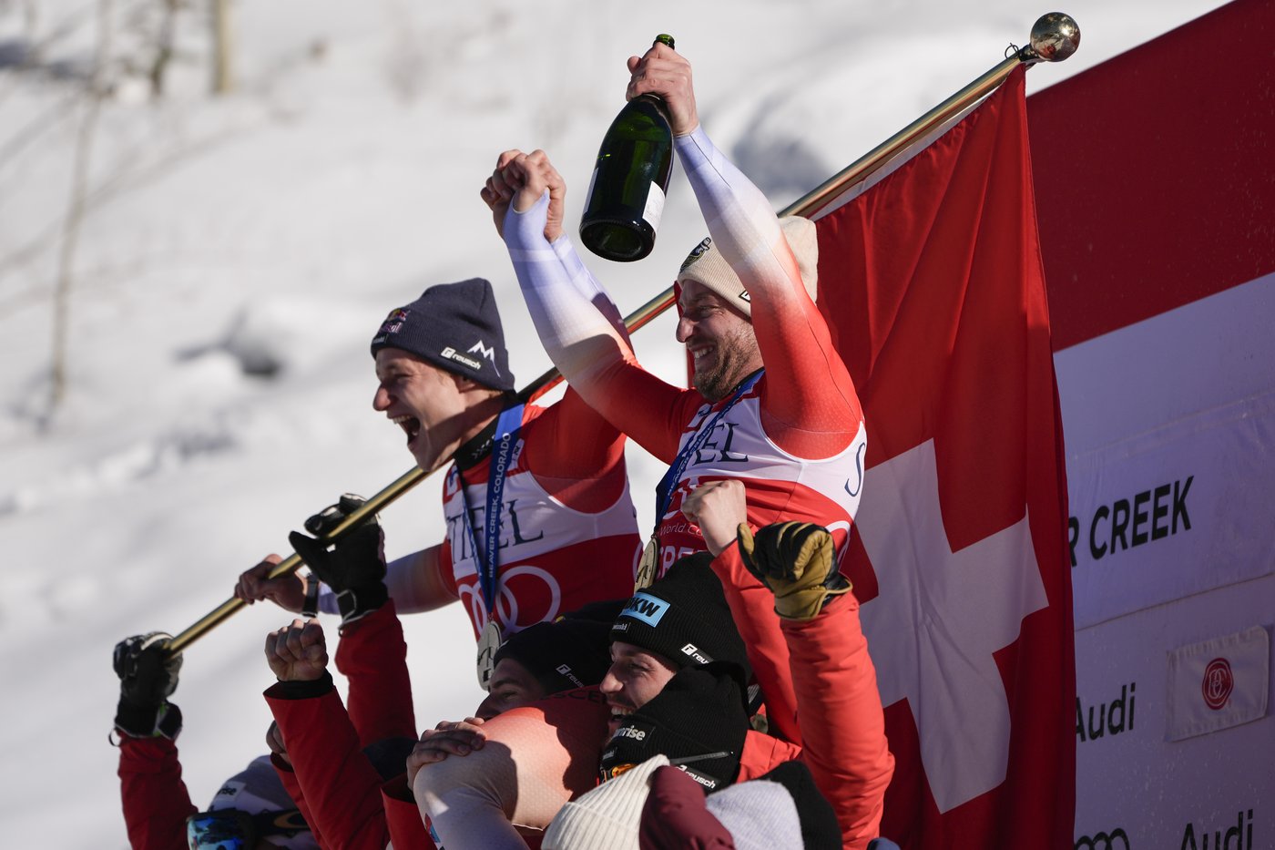 Murisier claims 1st World Cup win by taking men's downhill, Canada's Crawford fourth | iNFOnews.ca