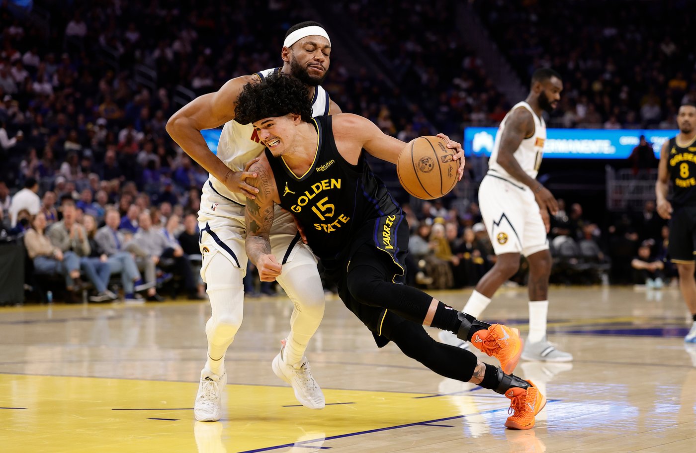 Podziemski's late scoring leads Warriors to a 128-117 win over the Nuggets | iNFOnews.ca Podziemski's late scoring leads Warriors to a 128-117 win over the Nuggets | iNFOnews.ca