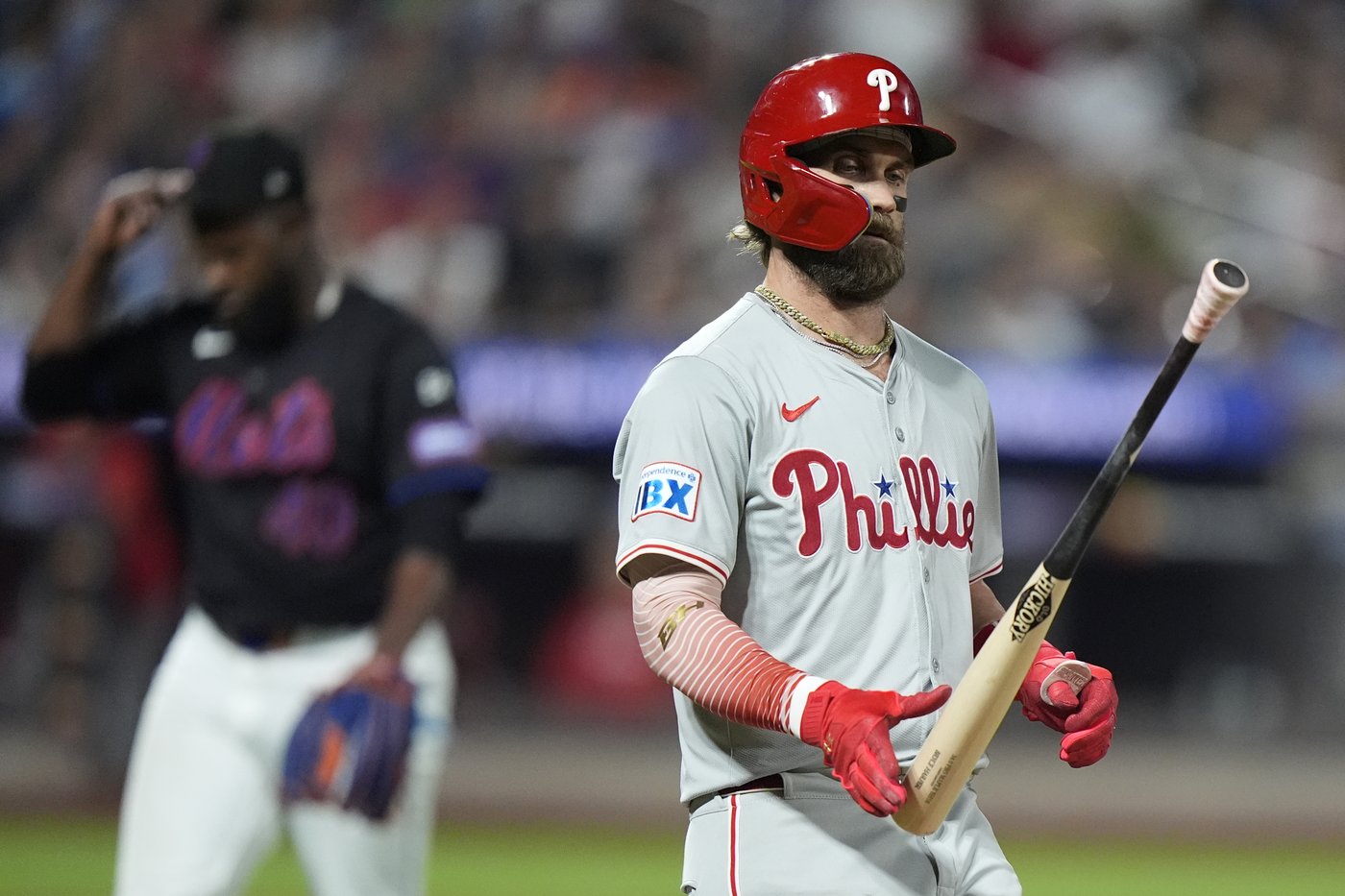 Mets score 10 runs in 3 straight games for 1st time, delay Phillies' playoff clinch with 10-6 win | iNFOnews.ca Mets score 10 runs in 3 straight games for 1st time, delay Phillies' playoff clinch with 10-6 win | iNFOnews.ca