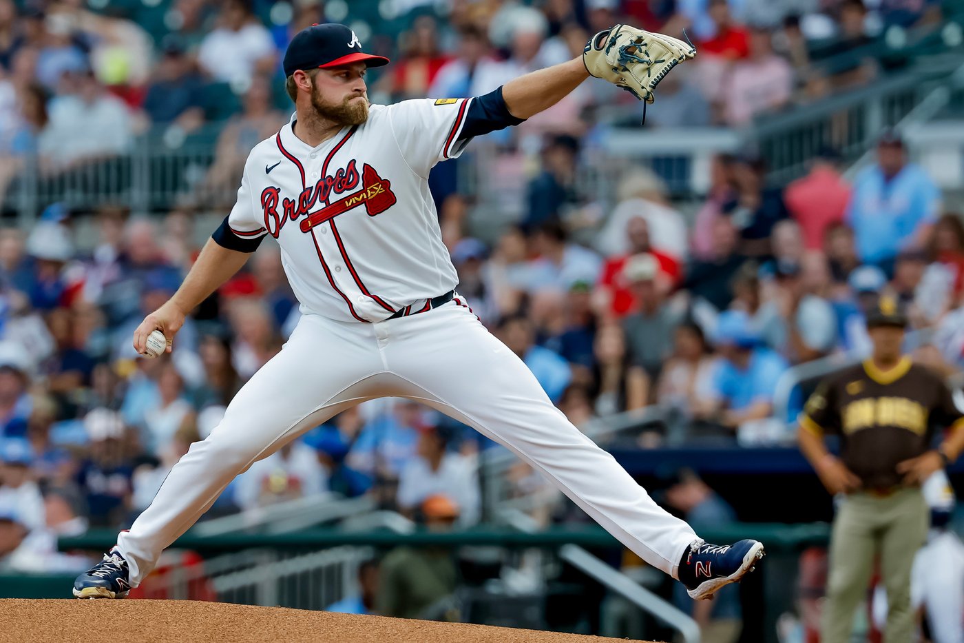 Elder goes 6 innings to give Braves' bullpen a rest, Harris and Albies homer in 3-2 win over Padres | iNFOnews.ca Elder goes 6 innings to give Braves' bullpen a rest, Harris and Albies homer in 3-2 win over Padres | iNFOnews.ca