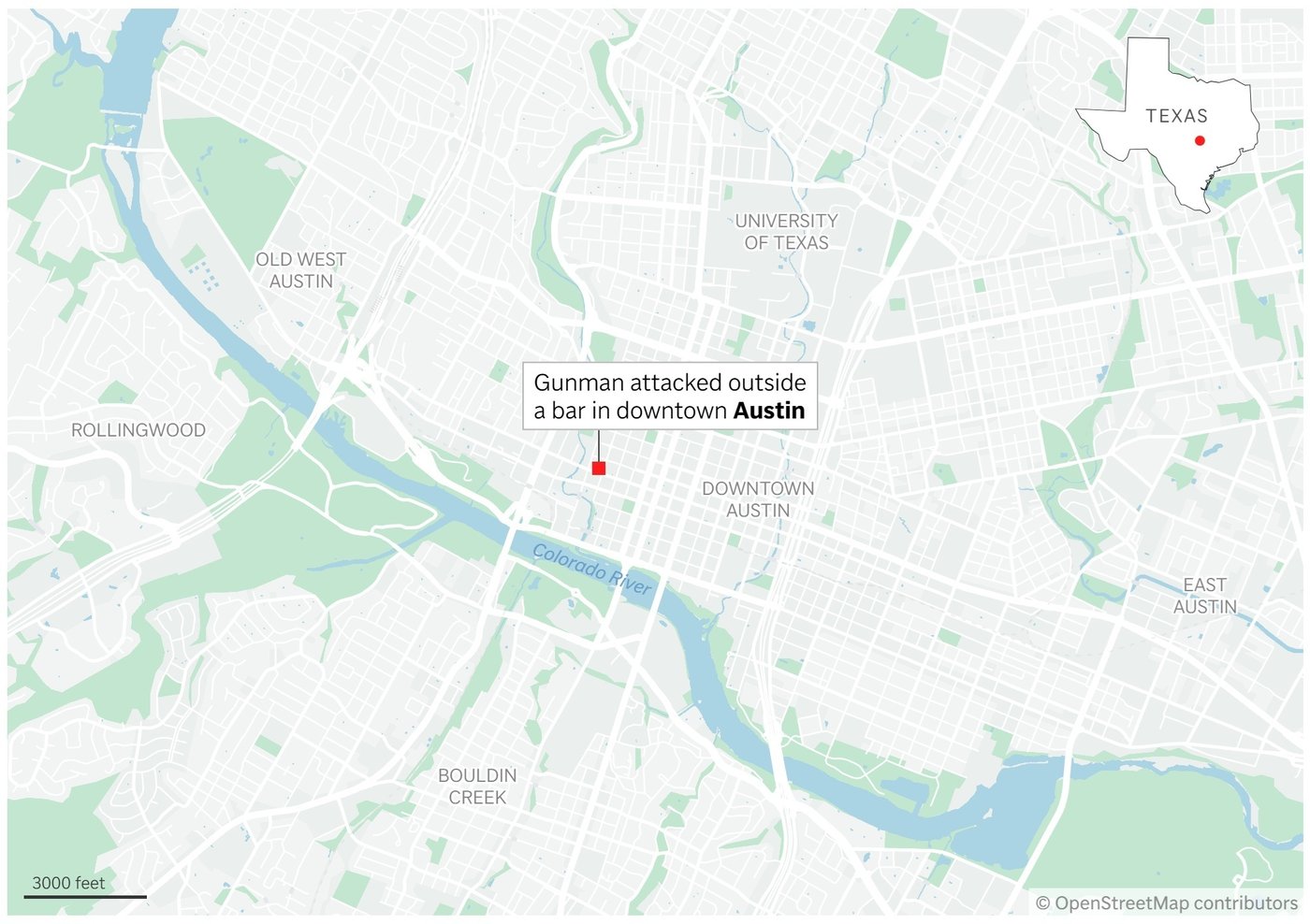 Gunman was not on the FBI's radar before he opened fire on a crowded Texas bar, authorities say | iNFOnews.ca Gunman was not on the FBI's radar before he opened fire on a crowded Texas bar, authorities say | iNFOnews.ca
