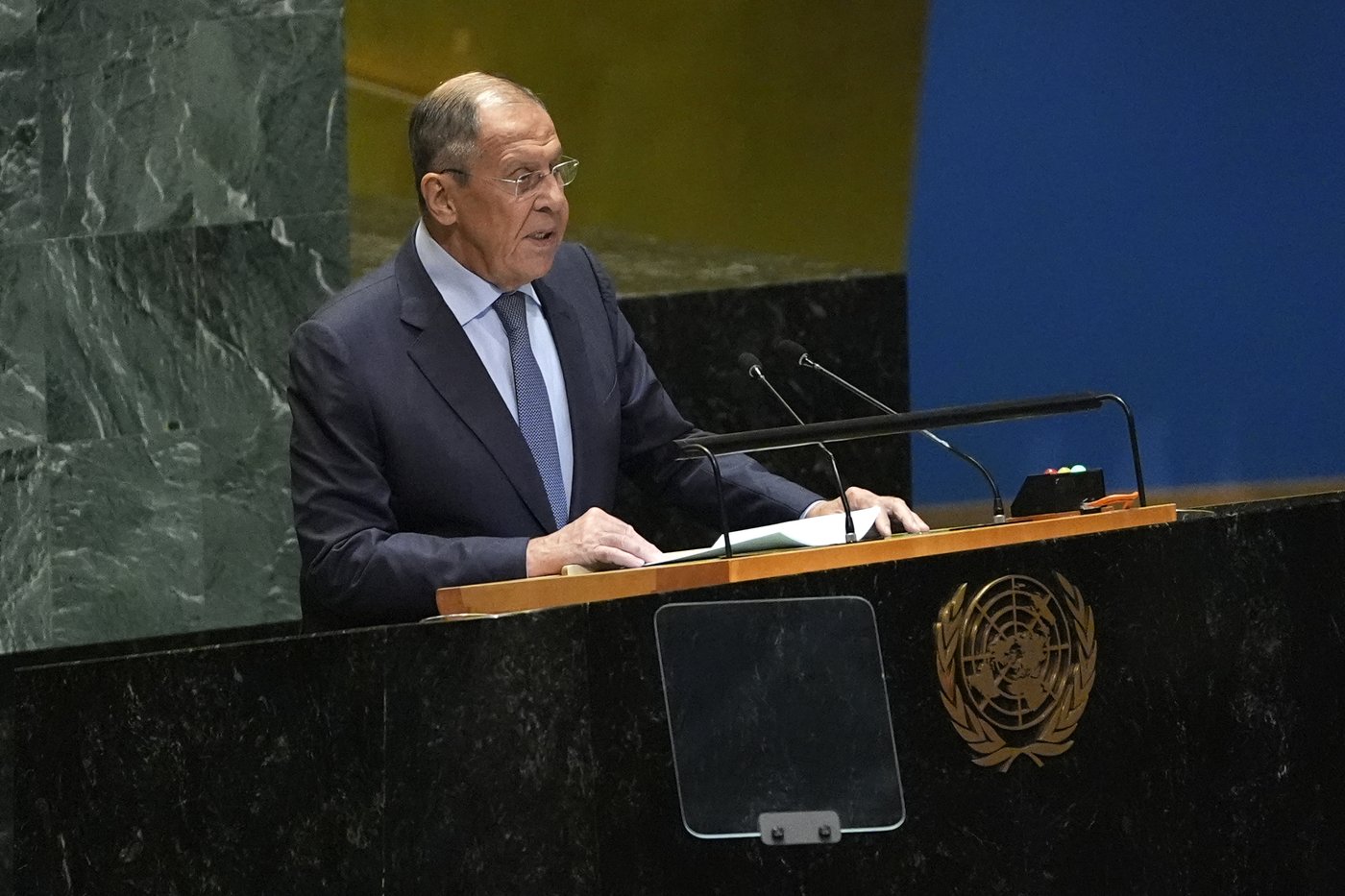 Russia invokes its nuclear capacity in a UN speech that's full of bile toward the West | iNFOnews.ca Russia invokes its nuclear capacity in a UN speech that's full of bile toward the West | iNFOnews.ca