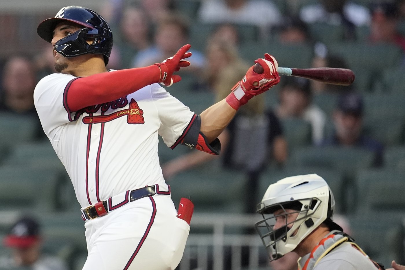 Rookie Drake Baldwin has 6 RBIs as Braves win 9-5 to hand Giants their 6th straight loss | iNFOnews.ca