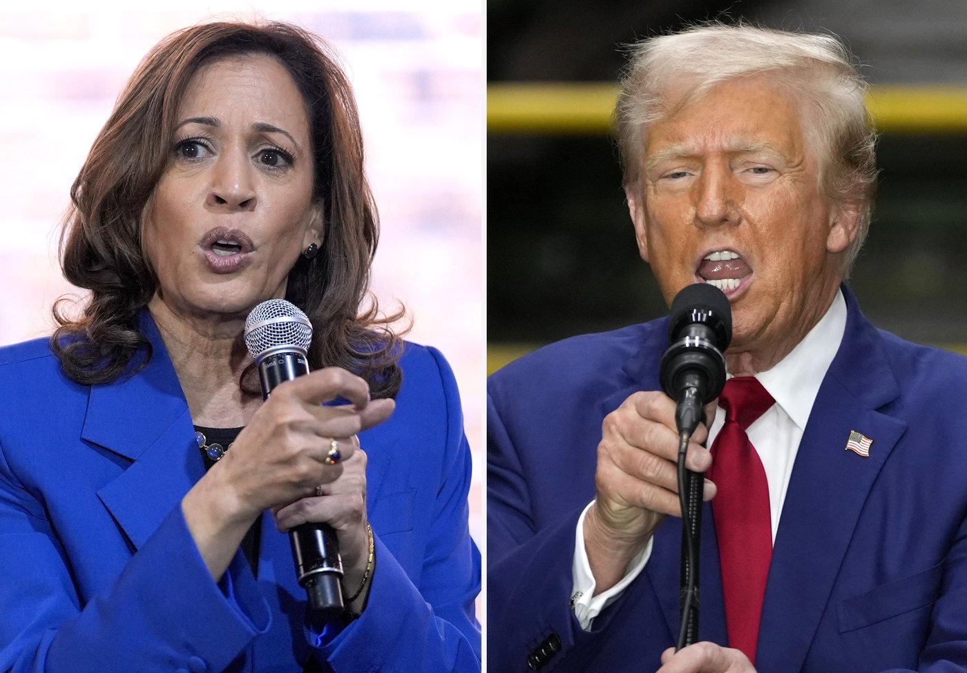 Harris and Trump are tested by the Mideast, Helene and the port strike in the campaign's final weeks | iNFOnews.ca Harris and Trump are tested by the Mideast, Helene and the port strike in the campaign's final weeks | iNFOnews.ca