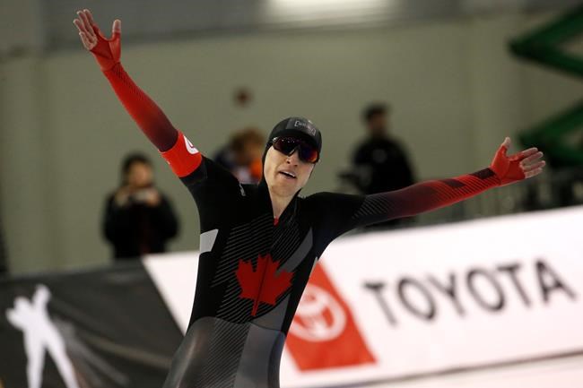 Canadian speedskater Graeme Fish notches world record to win gold at worlds | iNFOnews.ca Canadian speedskater Graeme Fish notches world record to win gold at worlds | iNFOnews.ca