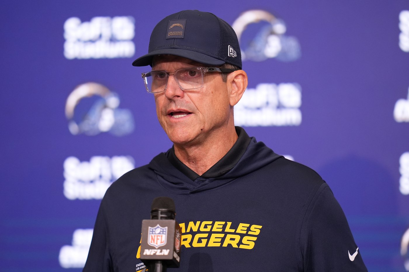 Christian McCaffrey and Jim Harbaugh are among 32 nominees for the NFL's Salute to Service award | iNFOnews.ca