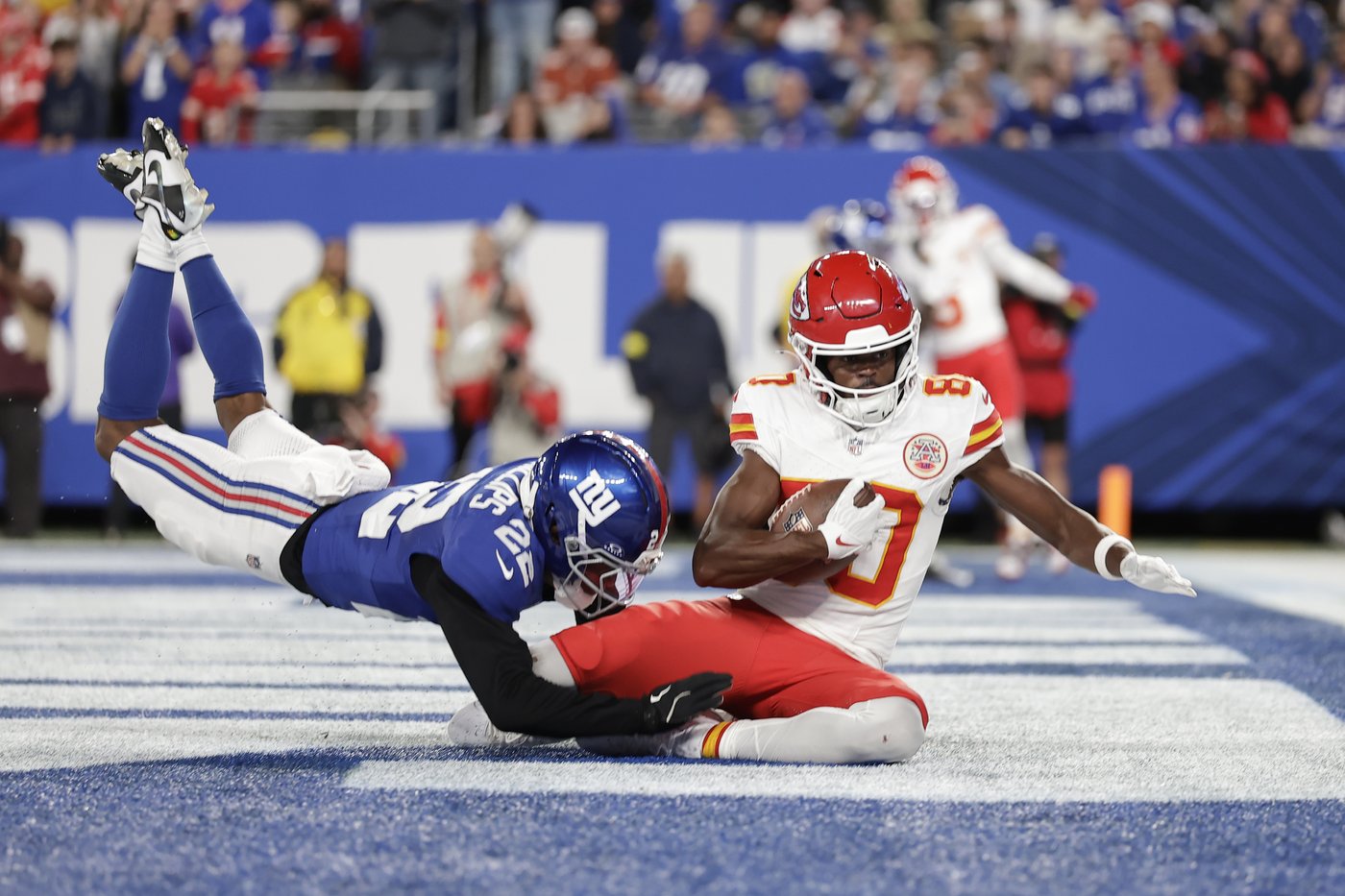 Tyquan Thornton's breakout performance lifts Chiefs to first win of the season | iNFOnews.ca