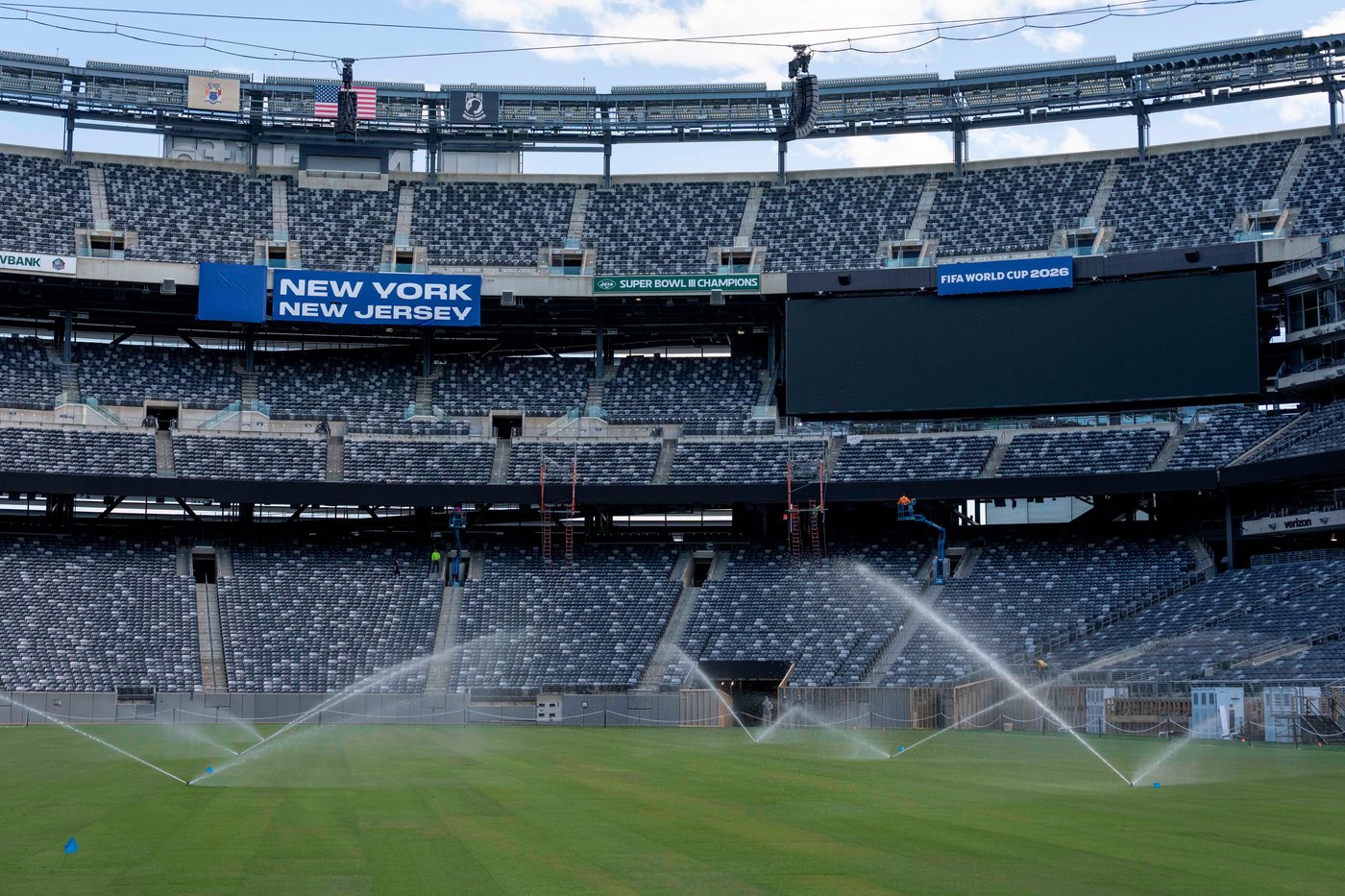 The World Cup final will be played on turf with mixed reviews. Rain might help | iNFOnews.ca The World Cup final will be played on turf with mixed reviews. Rain might help | iNFOnews.ca