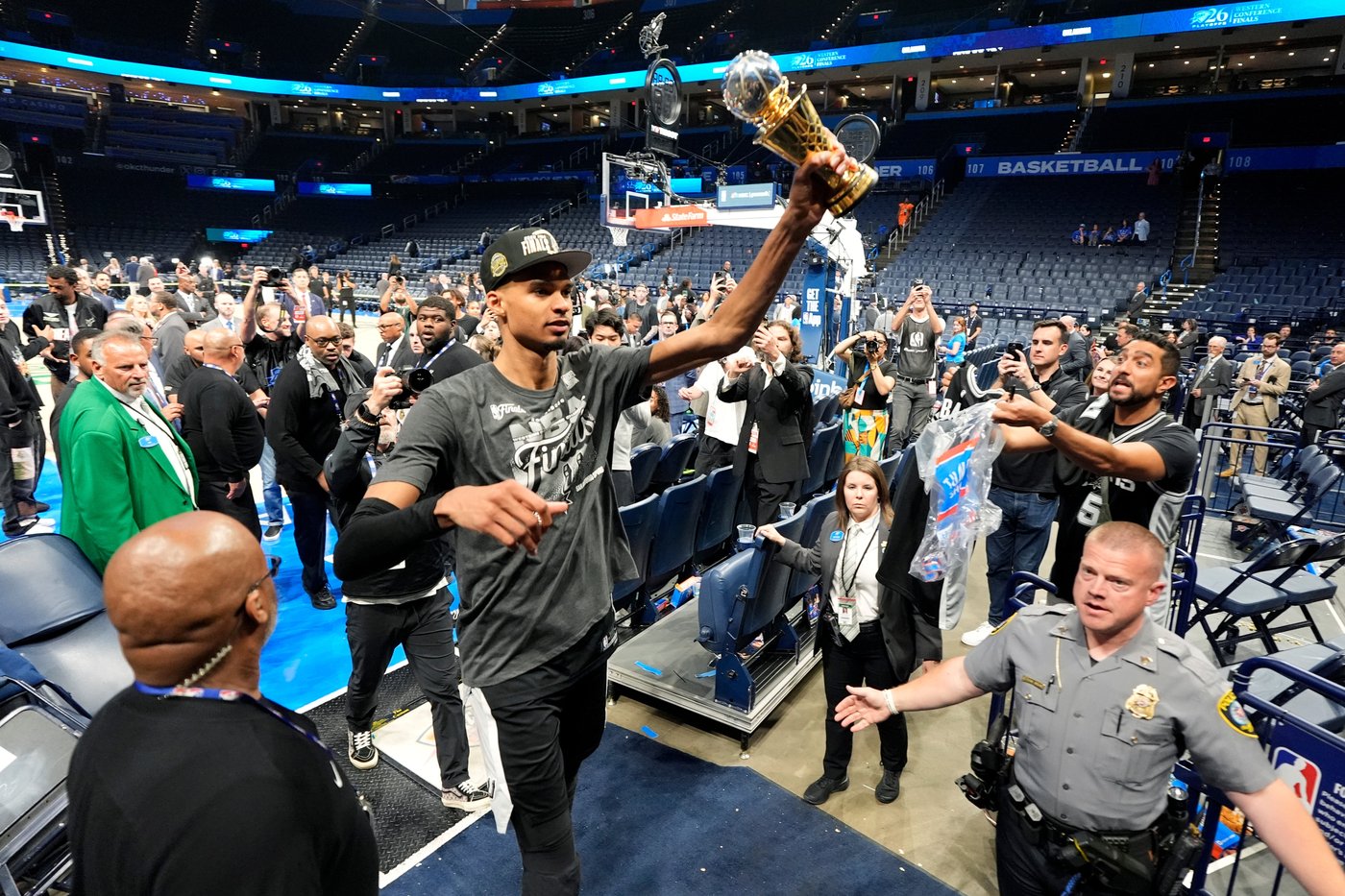 Wembanyama wins West finals MVP, and looks ahead to NBA Finals matchup | iNFOnews.ca Wembanyama wins West finals MVP, and looks ahead to NBA Finals matchup | iNFOnews.ca