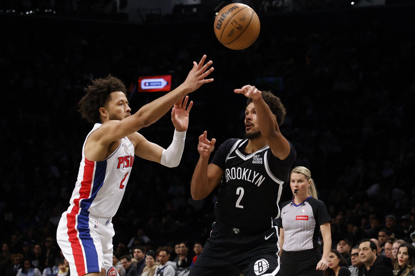 Six Pistons score in double figures to lead Detroit past Nets 106-92 | iNFOnews.ca Six Pistons score in double figures to lead Detroit past Nets 106-92 | iNFOnews.ca