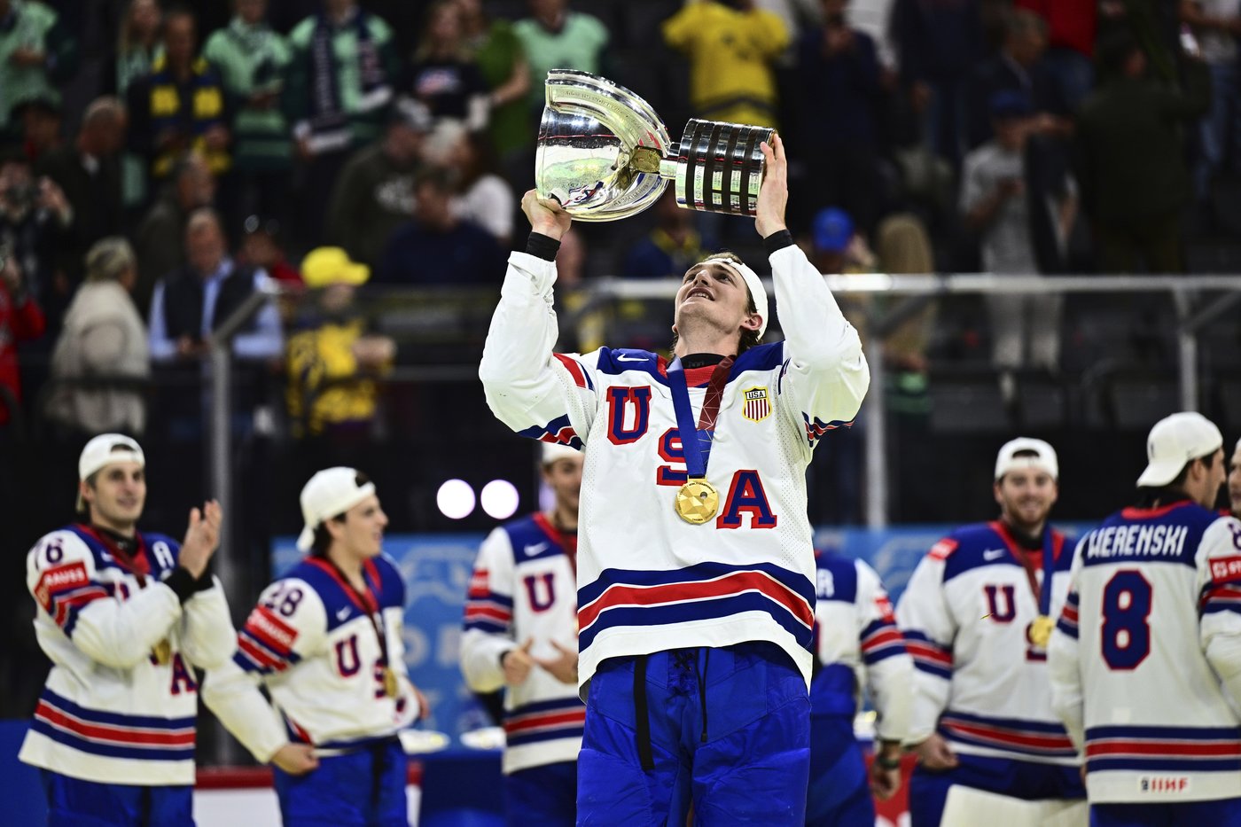 US wins 1st world hockey title since 1933 with 1-0 OT victory over Switzerland | iNFOnews.ca US wins 1st world hockey title since 1933 with 1-0 OT victory over Switzerland | iNFOnews.ca