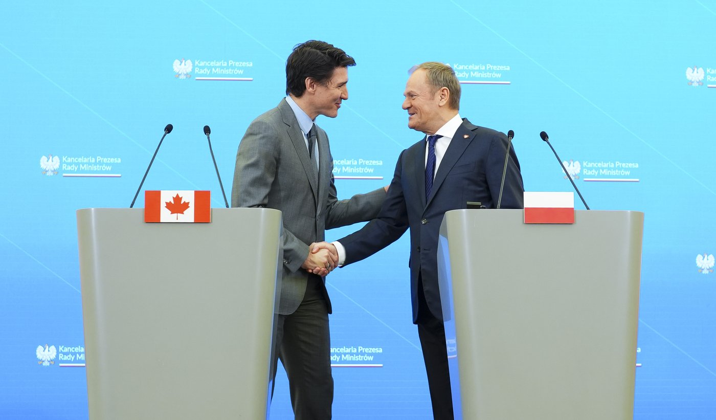 Trudeau, Tusk warn that 'never again' is slipping away amid rising hatred, extremism | iNFOnews.ca