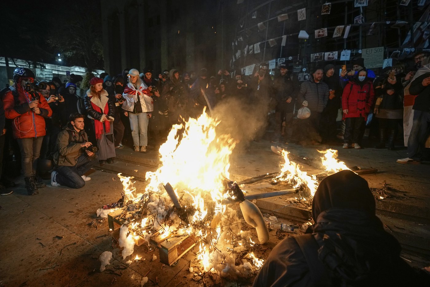 Georgian journalists allege brutal beatings as protests rage against ending EU talks | iNFOnews.ca
