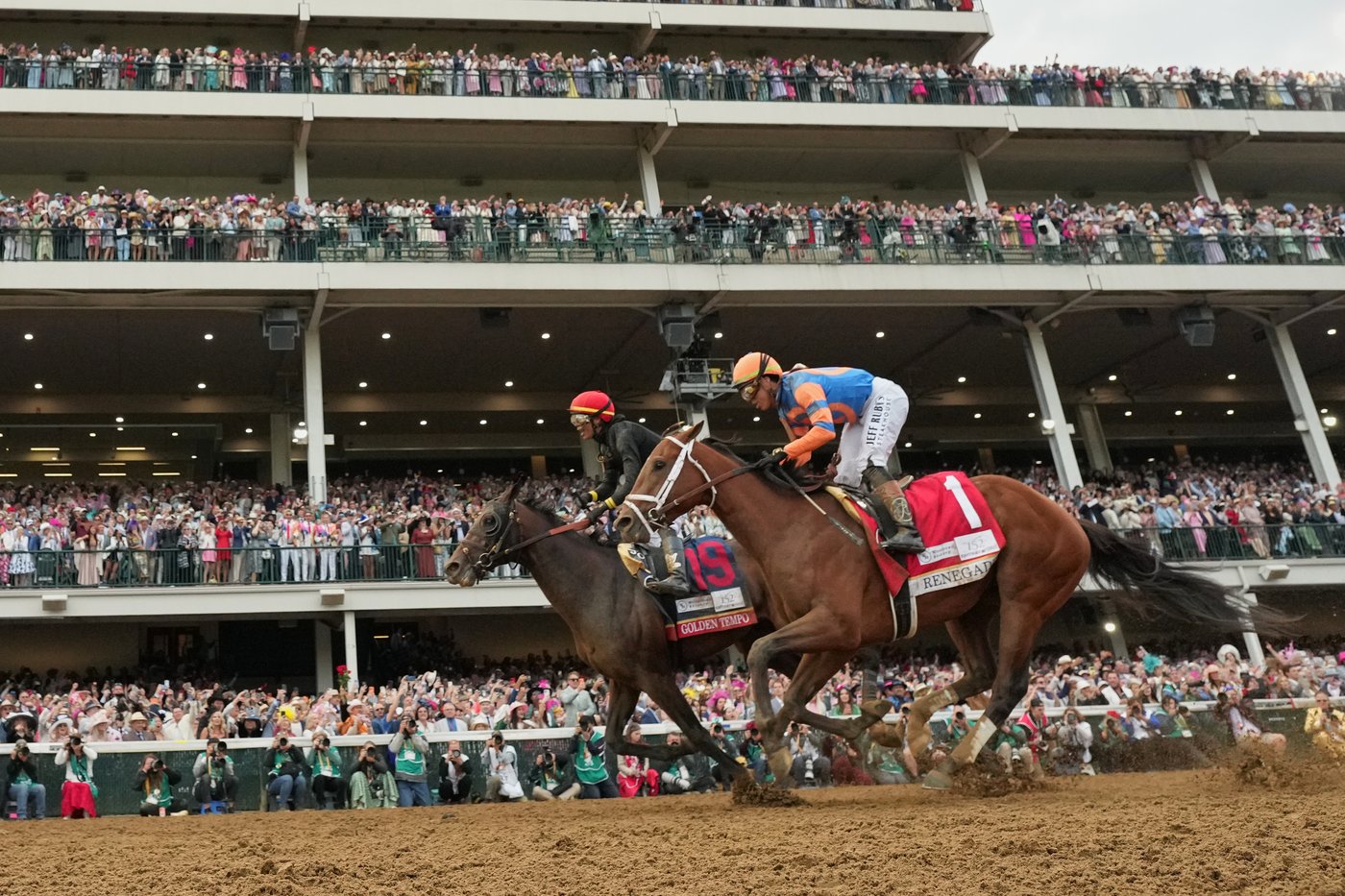 Renegade is the 2-1 favorite for the Belmont Stakes rematch with Derby winner Golden Tempo | iNFOnews.ca Renegade is the 2-1 favorite for the Belmont Stakes rematch with Derby winner Golden Tempo | iNFOnews.ca