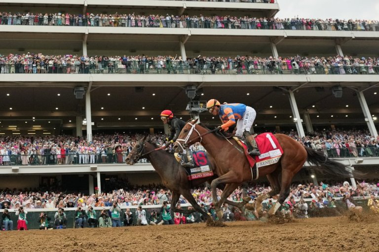 Renegade is the 2-1 favorite for the Belmont Stakes rematch with Derby winner Golden Tempo | iNFOnews.ca