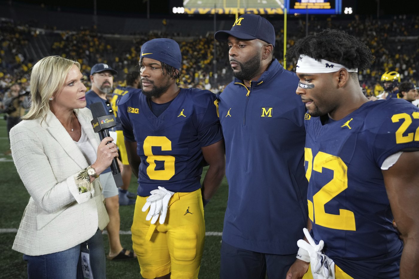 Michigan's targeting call appeal is denied, linebacker Jaishawn Barham to miss 1st half at Oklahoma | iNFOnews.ca