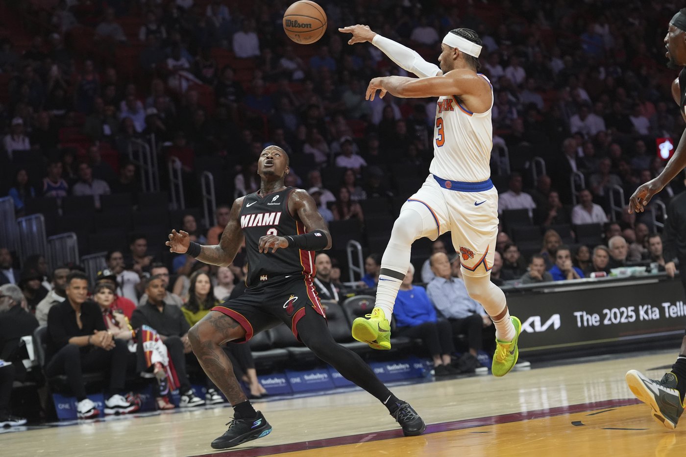 Karl-Anthony Towns scores 44 points, Knicks rally in 2nd half to beat Heat 116-107 | iNFOnews.ca