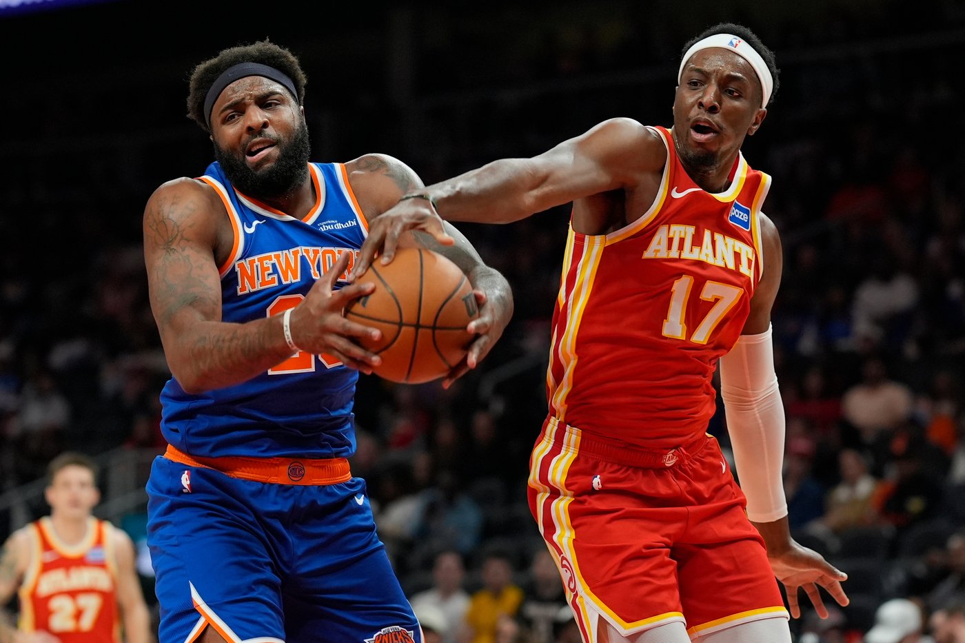 Karl-Anthony Towns scores 36 and Jalen Brunson adds 34 as Knicks hold off struggling Hawks 128-125 | iNFOnews.ca