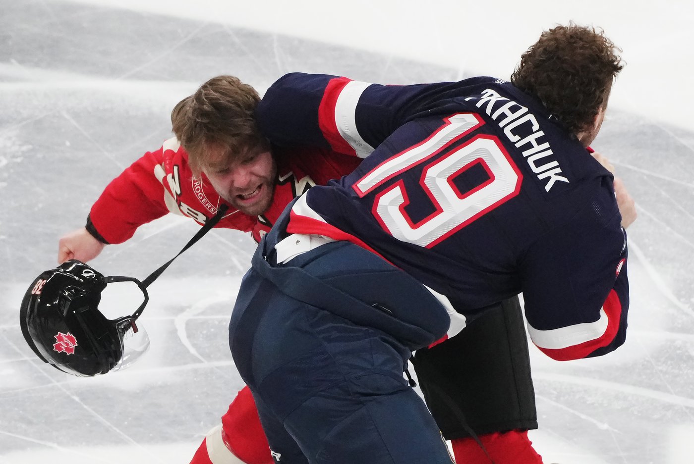 U.S. beats Canada 3-1 in fight-filled 4 Nations matchup | iNFOnews.ca