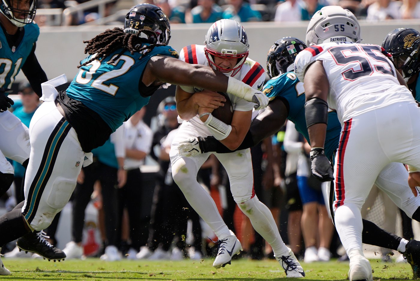 Drake Maye's struggles hovering over Patriots' slow start with division opener next | iNFOnews.ca