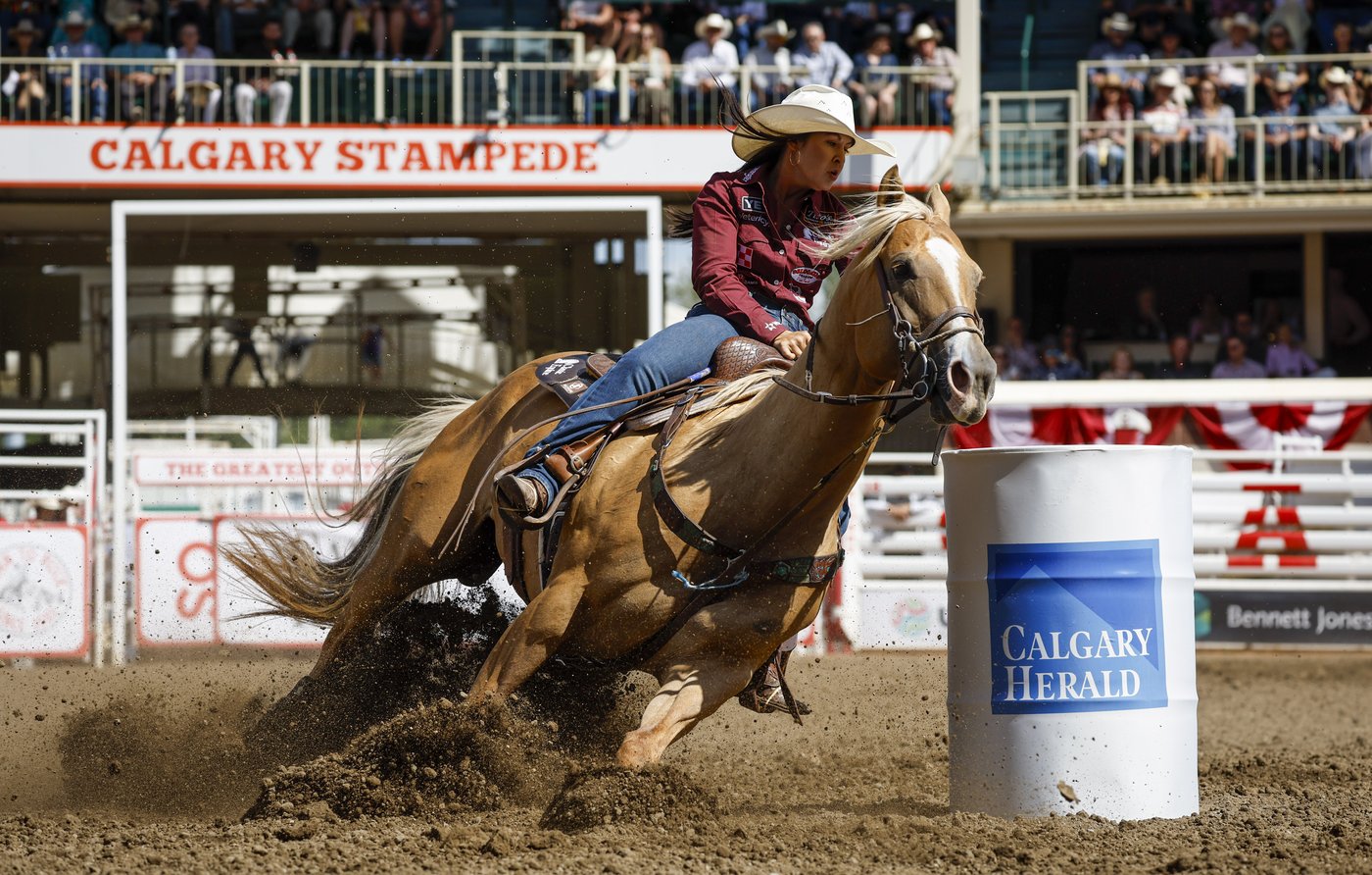 Texans dominate Calgary Stampede rodeo finals taking four of seven events | iNFOnews.ca Texans dominate Calgary Stampede rodeo finals taking four of seven events | iNFOnews.ca