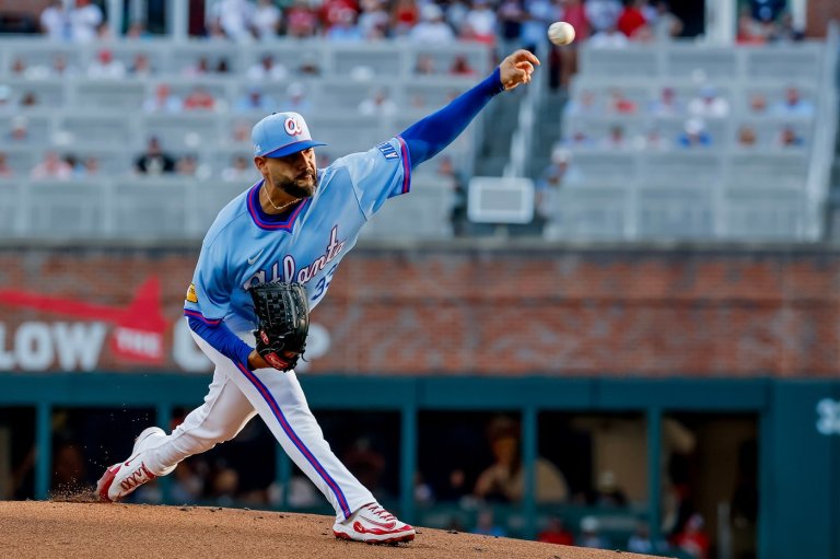 Braves' Martín Pérez carries a no-hitter through 6 innings vs the Nationals | iNFOnews.ca