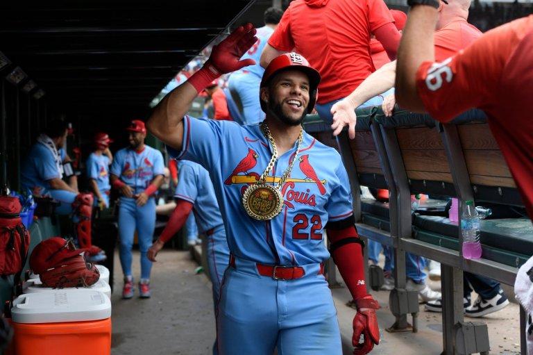 Joshua Báez first player to homer in first 3 at-bats in the majors, leads Cardinals past Cubs 8-4 | iNFOnews.ca
