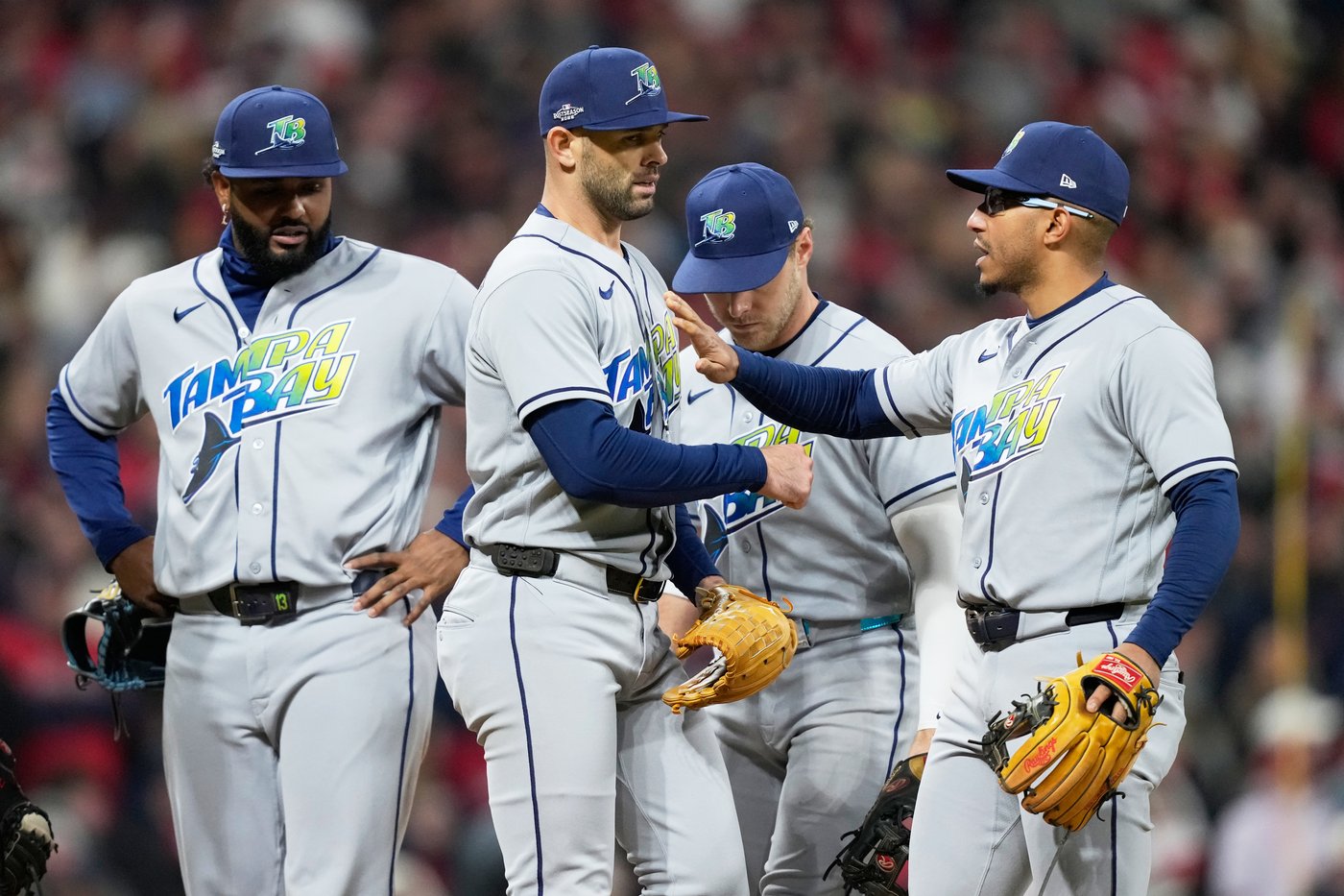 Rays pitcher Nick Martinez shuts down Guardians in Game 4 of ALCS to help even series | iNFOnews.ca Rays pitcher Nick Martinez shuts down Guardians in Game 4 of ALCS to help even series | iNFOnews.ca