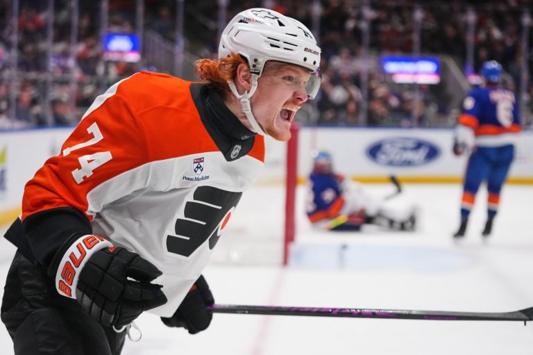Michkov leads the Flyers past the Islanders 4-1, tightening the Metro playoff race | iNFOnews.ca