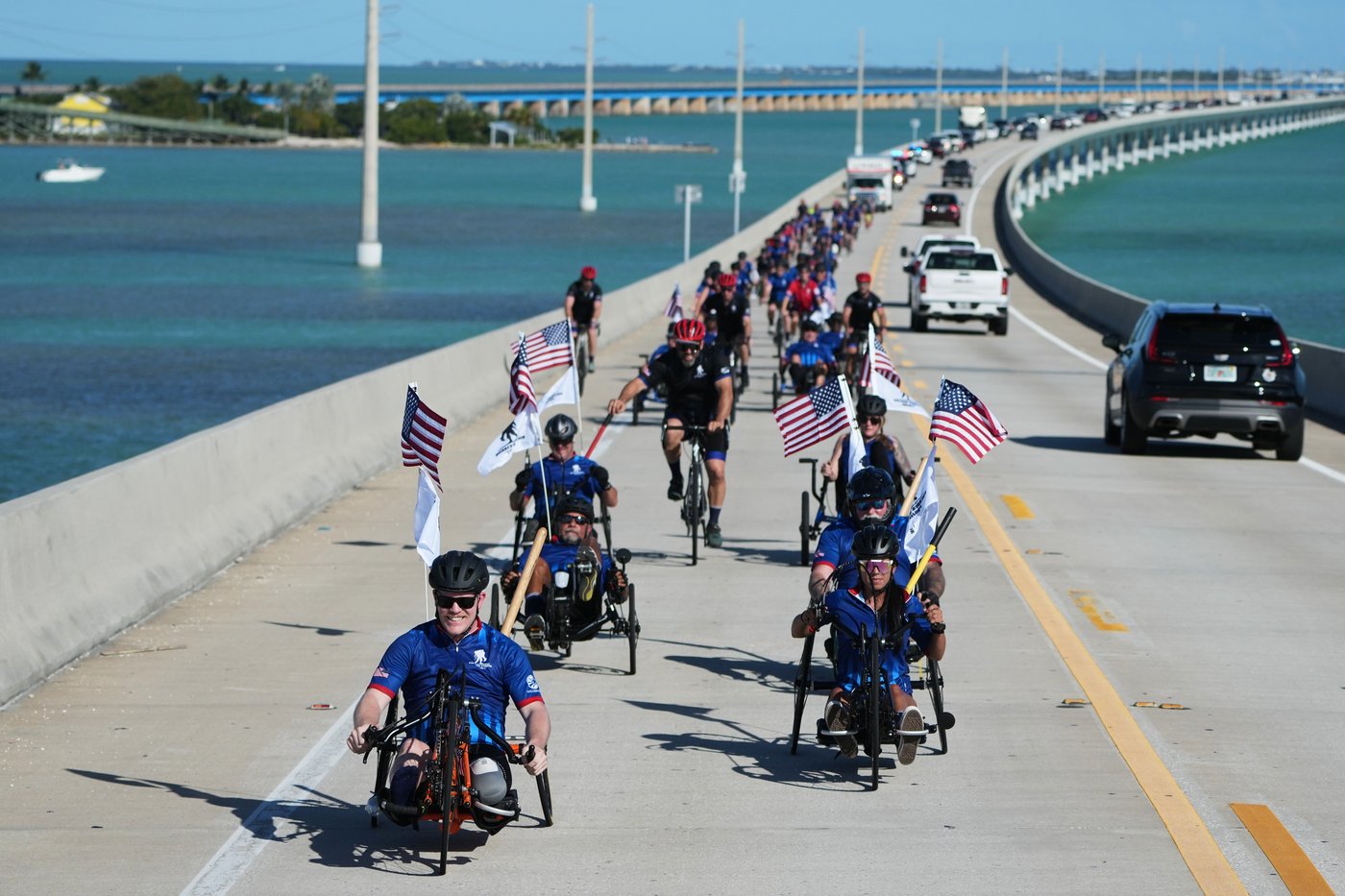 Wounded veterans cycle through Florida Keys for annual Soldier Ride | iNFOnews.ca Wounded veterans cycle through Florida Keys for annual Soldier Ride | iNFOnews.ca