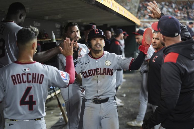 Guardians win for 10th time in 11 games, beat Tigers 7-5 with 4 extra-base hits in 10th inning | iNFOnews.ca