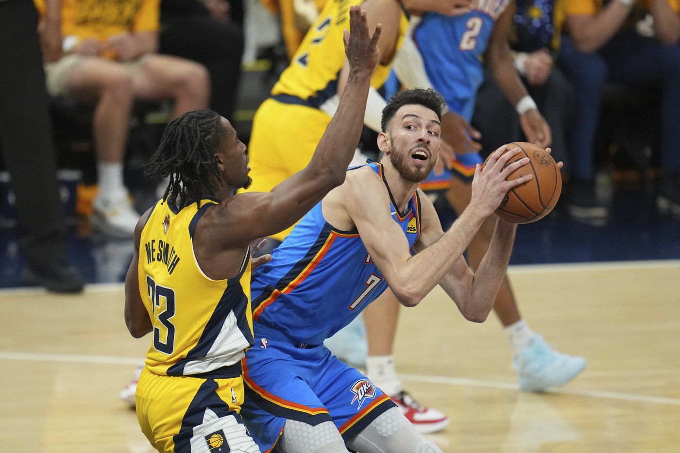 Thunder's Chet Holmgren has struggled in the NBA Finals. Can he bounce back in Game 7? | iNFOnews.ca Thunder's Chet Holmgren has struggled in the NBA Finals. Can he bounce back in Game 7? | iNFOnews.ca