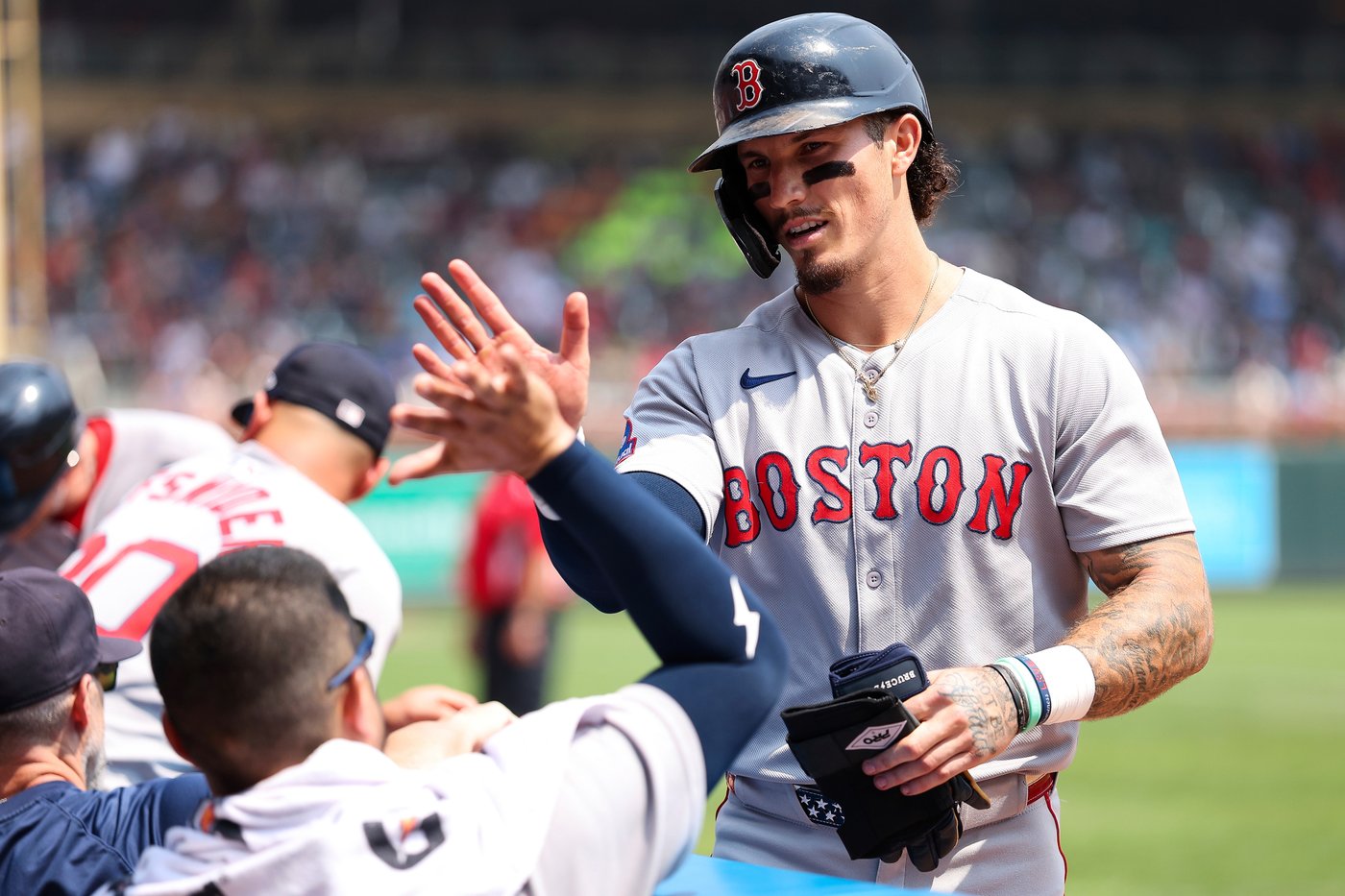 Jarren Duran's 4 RBIs, Bello's one-run outing give Boston 13-1 win over Twins in series finale | iNFOnews.ca