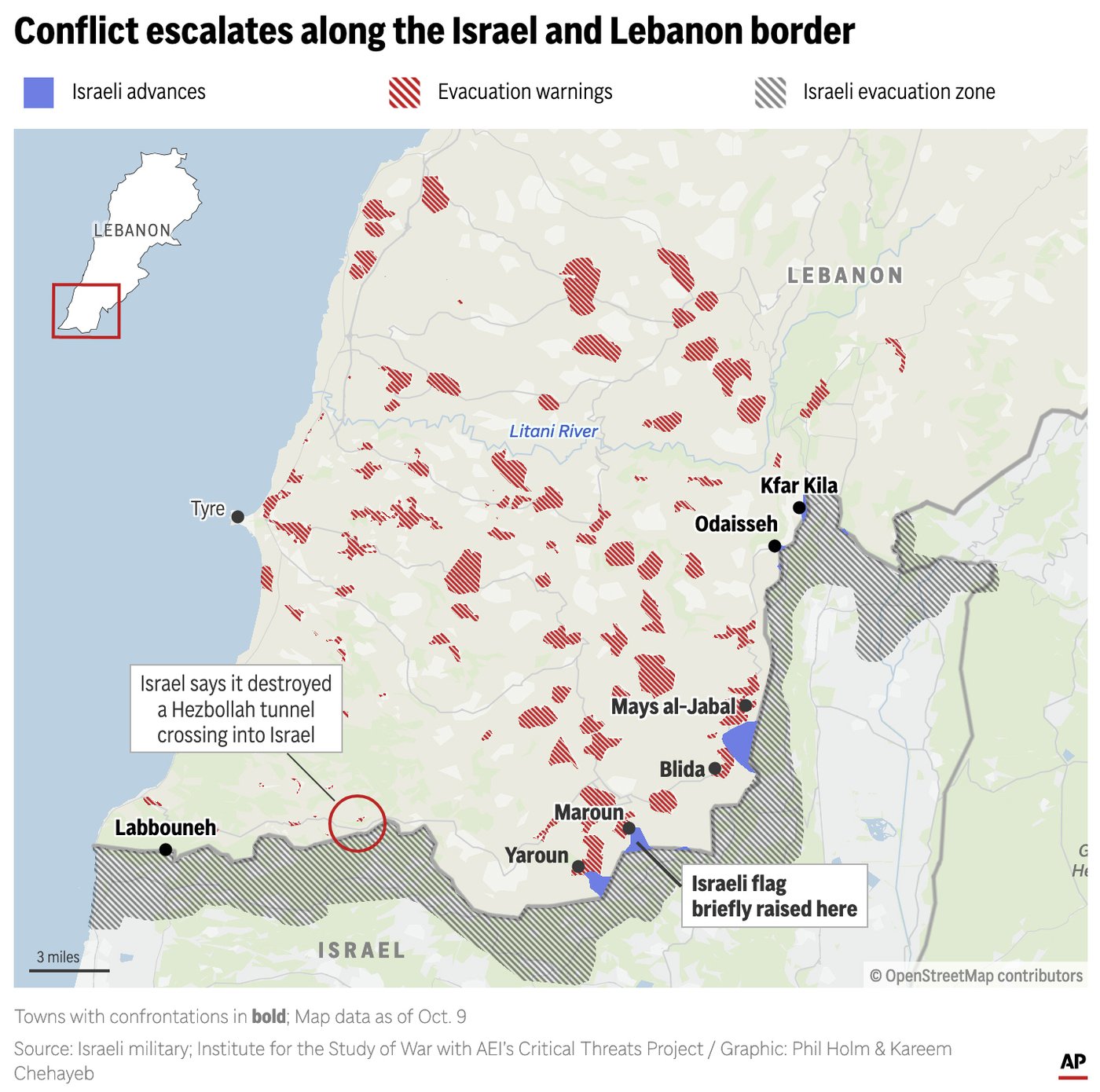 What to know about Israel's ground invasion in southern Lebanon | iNFOnews.ca What to know about Israel's ground invasion in southern Lebanon | iNFOnews.ca