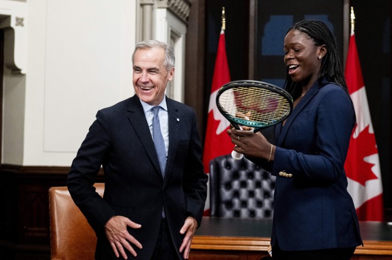 Prime Minister Carney hosts Canadian tennis star Mboko on Parliament Hill | iNFOnews.ca