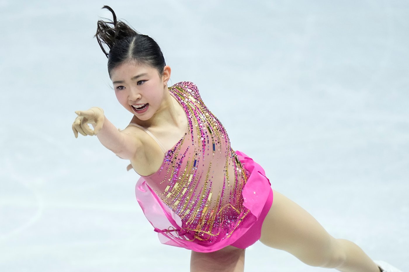 Kaori Sakamoto takes the lead as she chases a fourth and last figure skating world title | iNFOnews.ca